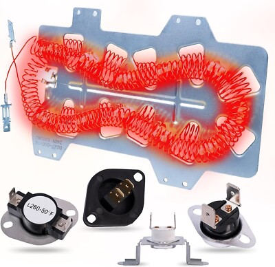 Heating Element For Samsung DV40J3000EW/A2 DVE50R5400V/A3 DV219AEW/XAA Dryer