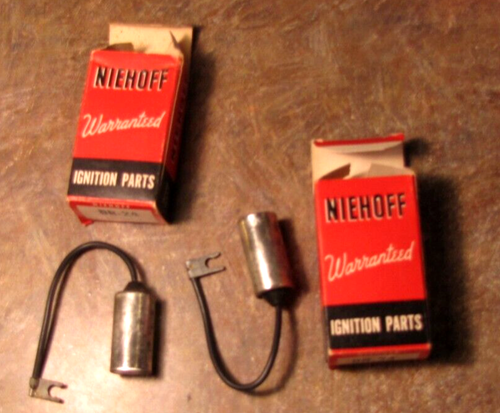 Lot of 2 Vintage NOS Niehoff Rotor Condensor DR-24 New in box DR24 - Picture 2 of 3