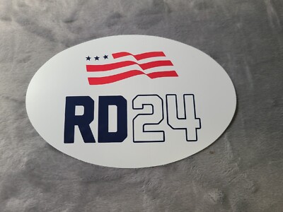 Ron DeSantis 6'' Oval Bumper Sticker 2024 Presidential Candidate Official