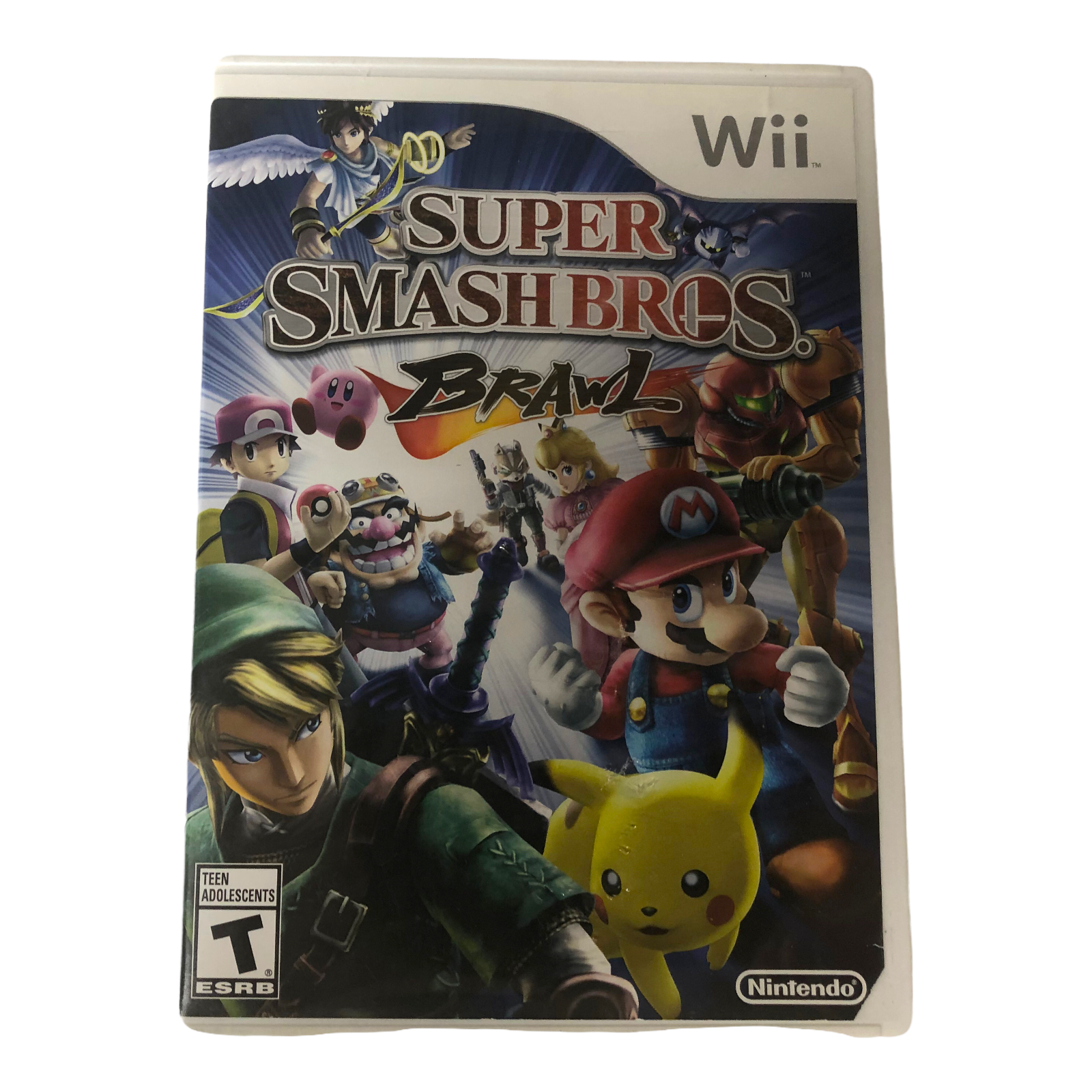 Super Smash Bros. Brawl Wii Club Nintendo VIP Promo Flyer AD Point Card