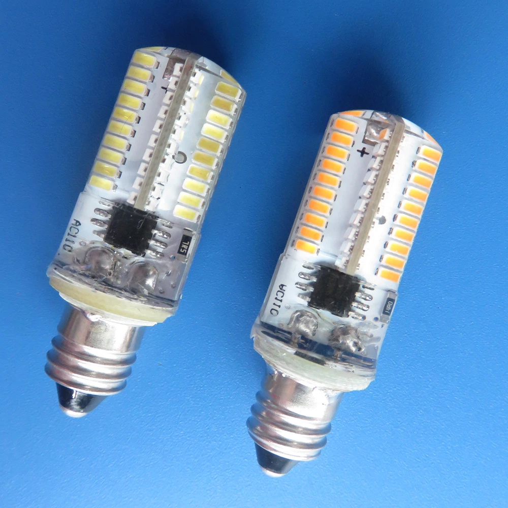 E11 Mini Candelabra Base LED Light Bulb Dimmable 3W 80 3014 SMD