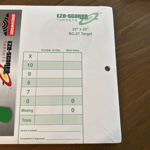 Birchwood Casey EZE-Scorer Target BC-27 Green 23x35 in. 5 Pcs Sealed- Brand New - Picture 4 of 6