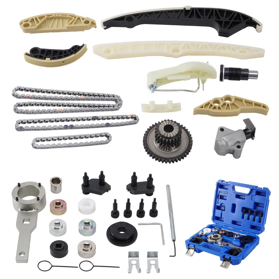 Cadena de distribución y kit de herramientas para Audi VW Jetta Passat GTI 14-18 1.8 2.0T A3 A4 Q5 TT Foto 4 de 4