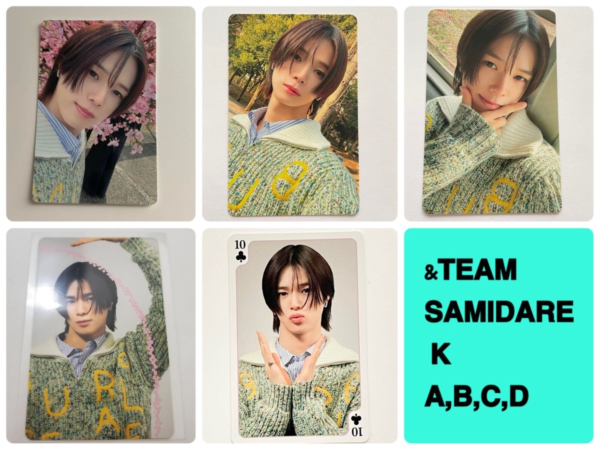 &TEAM 五月雨 初回限定 K limited only 999 トレカ &TEAM 五月雨 初回限定 K limited only 999 トレカ
