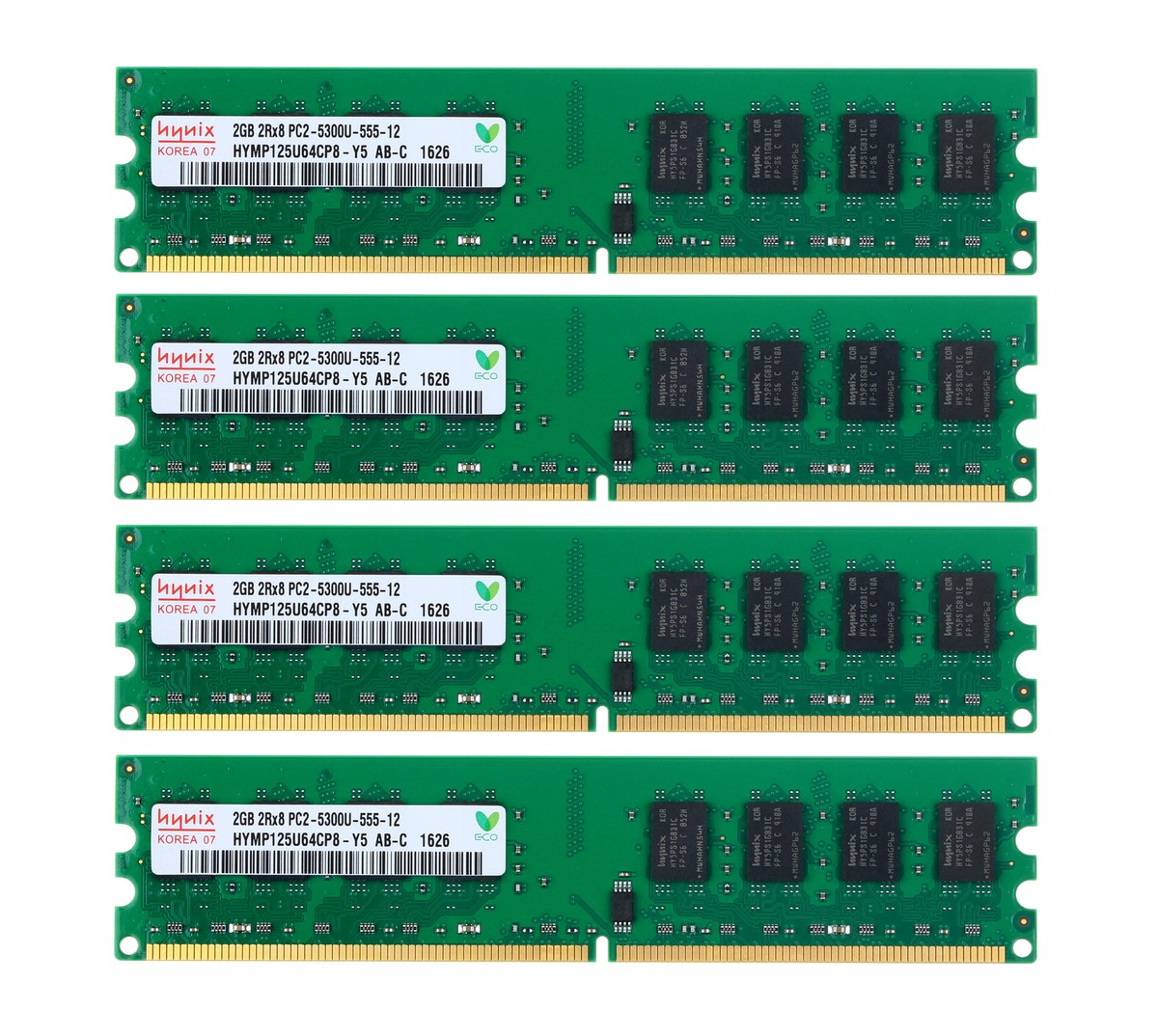 Kit Ram Star Galaxy Garanzia A Vita Kit RAM 8 GB DDR2 (4x2 GB) PC2-5300 667 MHz Per PC Desktop - Bassa Densit&agrave;, Compatibile Intel E AMD Memoria Ddr2 4x2gb Bassa Densit&agrave;