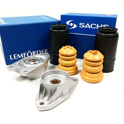 2x LEMFÖRDER Domlager mit SACHS Puffer Hinten für BMW 1er F20 2er F23 3er F30 31