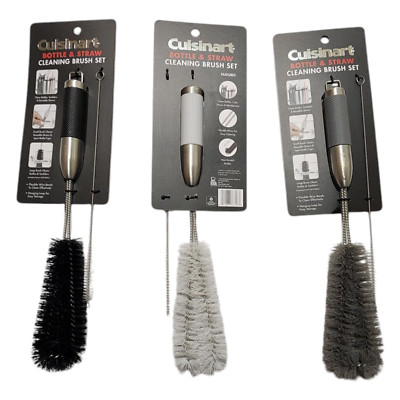 Cusinart Cleaning Brushes Set for Tumbler, Straw, Baby Bottles, Drinking Glasses