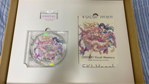 ONGEKI Vocal Memory Game Music Limited CD Photo Flame Bromide SEGA Kadokawa - Foto 1 di 4