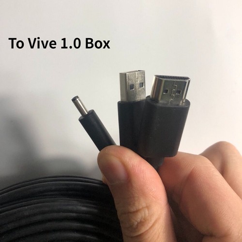 3 in 1 USB HDMI Data Sync Connection Cable For HTC Vive VR Headset (16.4ft - Afbeelding 4 van 5