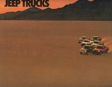 1987 87 Jeep Comanche J10 J20 Original Sales Brochure