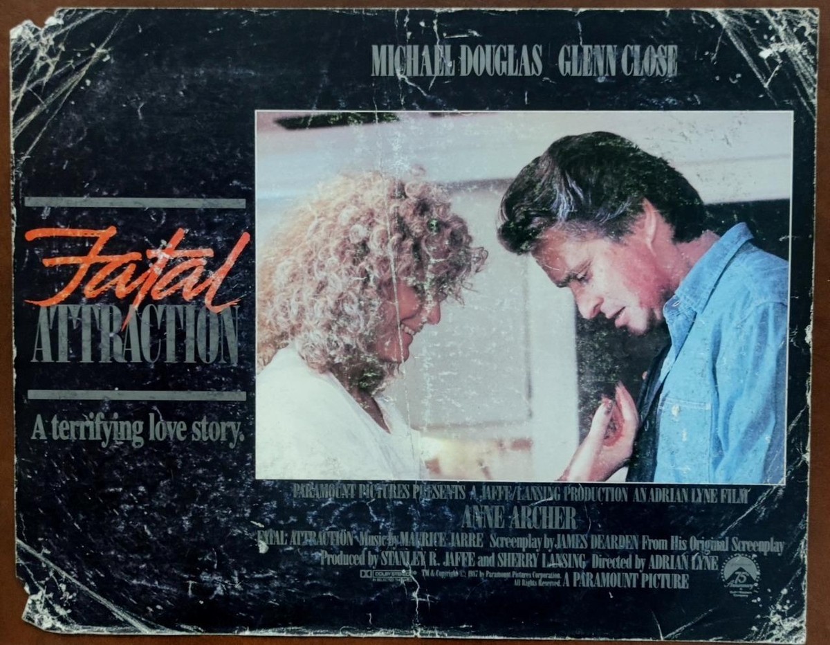 Glenn Close & Michael Douglas Fatal Attraction original