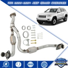 Y Pipe Catalytic Converter Set For 2005-2009 Jeep Grand Cherokee 4.7l Front Side