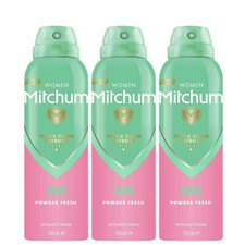Mitchum Antiperspirant & Deodorant Advance Control Powder Fresh Women 150ml x 3