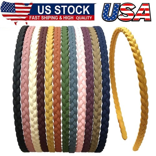 7mm Thin Headbands For Women 12Pcs Plastic Headband with Teeth Head Bands Girls