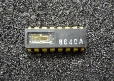 8640A, 200 MHz SP SEMICONDUCTORS Programmable HIGH SPEED DIVIDER, Gold Legs