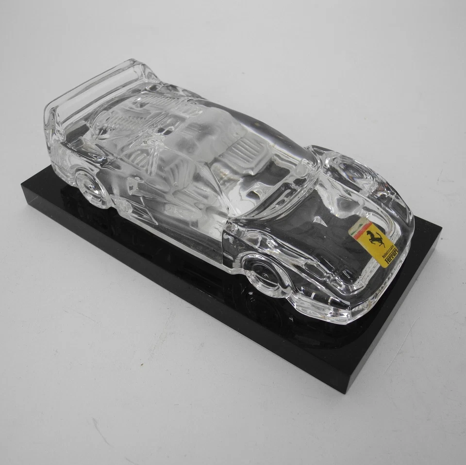 Auto Modello licenza Ferrari F40 vetro Cristallo etichetta Puthod scala 1:25-507 - Immagine 3 di 4