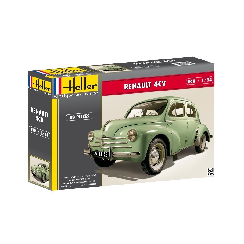 Heller 80762 1:24th scale Renault 4 CV