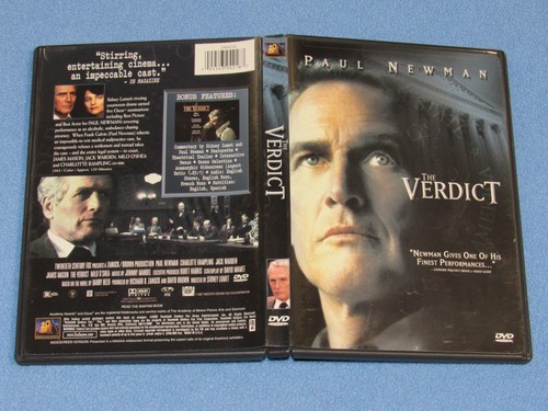 THE VERDICT (DVD, 2002, Widescreen) ***Rare, OOP!*** Paul Newman (1982) - Picture 6 of 7