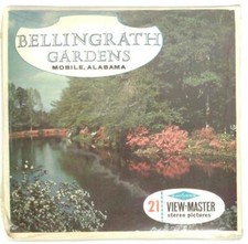 BELLINGRATH GARDENS MOBILE ALABAMA 3d View-Master 3 Reel Packet NEW SEALED