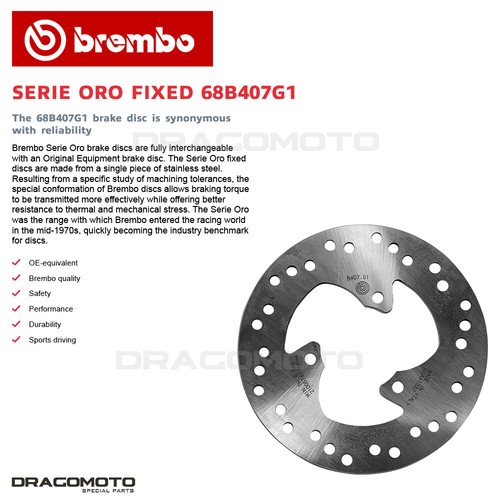YAMAHA MAJESTY 125 2001-2009 Disco Freno Posteriore BREMBO - Picture 2 of 5