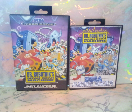 Sega game gear Dr Robotnik's Mean Bean Machine Boxed new clam case - Picture 5 of 7