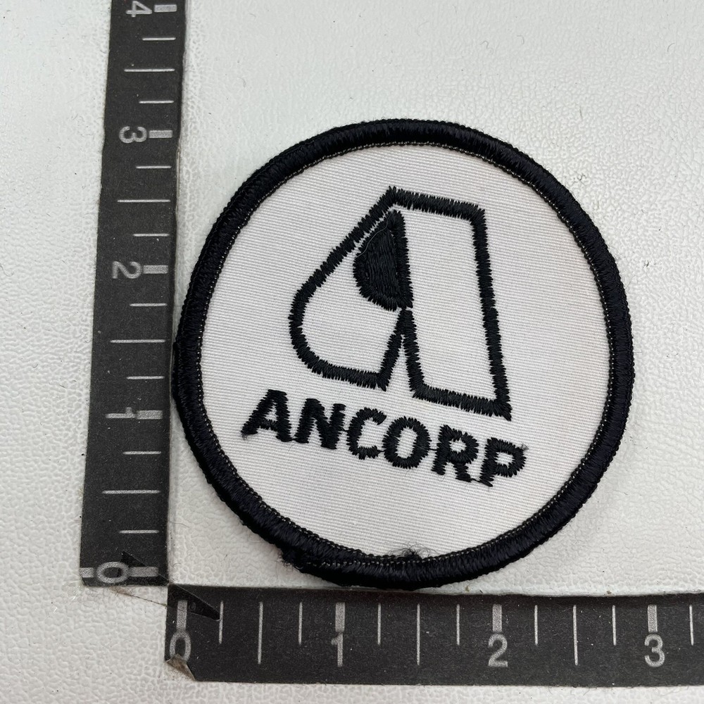 ANCORP Manufacturing Advertising Patch C09Z Custom Embroidered Logo