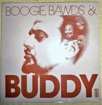 ''STILL SEALED'' VINYL LP by BUDDY CHARLES ''BOOGIE, BAWDS & BUDDY''