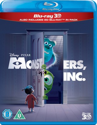 Monsters, Inc. (Blu-ray) Steve Buscemi James Coburn Mary Gibbs (UK IMPORT)