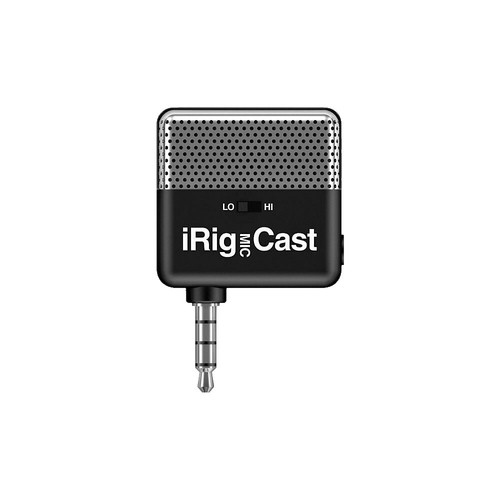 IK Multimedia iRig Mic Cast HD MOBILE RECORDING - NEW - PERFECT