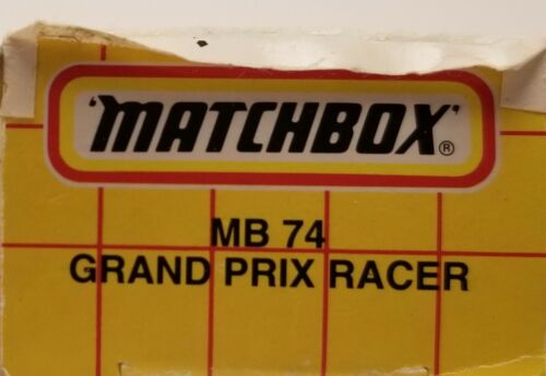 Matchbox 74 MB Grand Prix Racer with original box - 1988 - Picture 2 of 12
