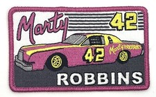 Marty Robbins Patch NASCAR Racing Vintage Retro Style Winston Cup Hat Music