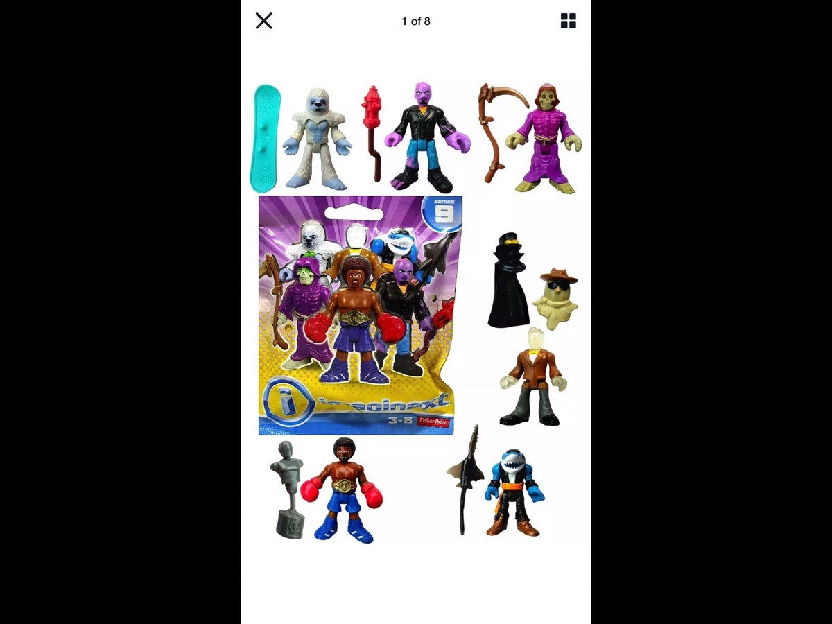 Imaginenext Series Blind Bag Figures Boxer, Yeti, Shark Pirate You Choose