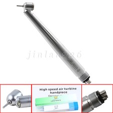 LED Dental Surgical Handpiece 45° Angle 4 Hole Midwest Rear Exhaust Impact Air