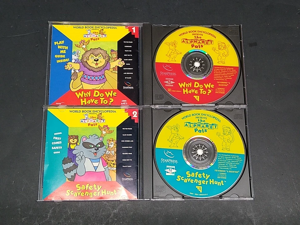 Thr Alphabet Pals Wht Do We Have To & Safety Scavenger Hunt (Ages 2-7) Pc Games - Image 2 of 3