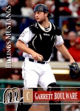 2014 Billings Mustangs Grandstand #7 Garrett Boulware Anderson South Carolina SC