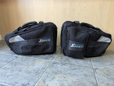 Oxford Motorcycle Panniers, Set of 2 with Waterproof Covers