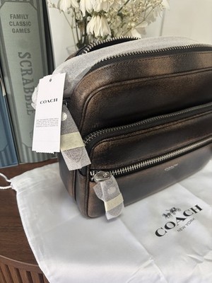 Coach Dakota Crossbody Bag Black Loved Leather - New w/ Dustbag