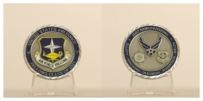 USAF Fellows Class of 2021 Joint Mobility Challenge Coin  3#F