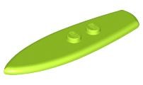 LEGO Minifigure Lime Utensil Surfboard Standard