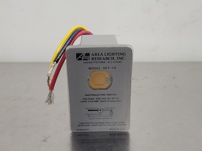 AREA LIGHTING RESEARCH INC Photoelectric Switch SPT-19
