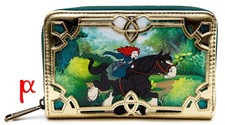 Loungefly Disney Pixar Brave Merida Angus Horse Ride Floral Wallet Exclusive
