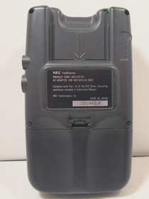 NEC Turbo Express Grafx 16 Handheld Console Only For Parts or Repair