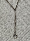Vintage 14K Oval Gold Locket With Chain, Engraved On both Sides — photo 4