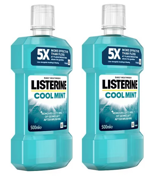 Listerine Cool Mint Mouthwash 500Ml - Pack Size: 1 Lloyds Pharmacy - Image 10