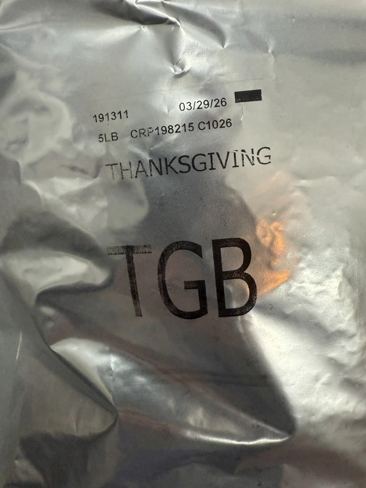 Starbucks Mezcla de Acción de Gracias Bolsa de 5 Libras Tostado Oscuro Grano Entero Café Foto 3 de 3