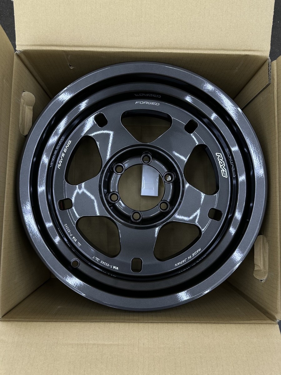 set of 4) Rays Offroad 05X 17x9 -20 6x139.7 Diamond Black Wheels