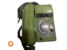 1980er Wählscheibentelefon von TN  funktionsfähig  3m Kabel Germany