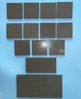 Lego 30072 Old Dark Gray Brick Plate 12x24 8x16 8x8 Buildable Thick Castle Harry