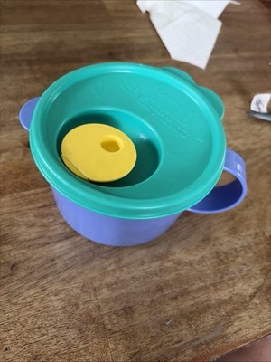 Tupperware CrystalWave Microwave Soup Bowl Mug 16oz PreOwned Condition