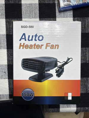 #ad 12V 150W Car Portable Auto Ceramic Cooling Heater Fan Heating Defroster Demister $10.00